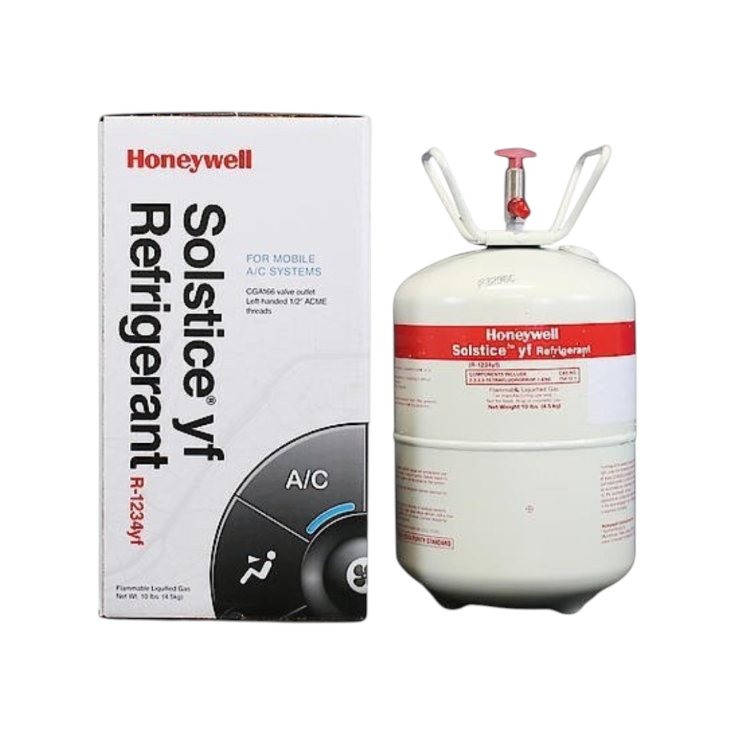 503 10lb Honeywell R-1234yf Refrigerant – Made in USA - Image 1