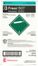 25lb R-507 Refrigerant, R-22 Replacement – Made in USA - Image 4