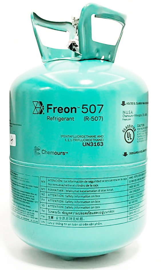 25lb R-507 Refrigerant, R-22 Replacement – Made in USA - Image 2