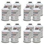 Honeywell R-1234yf Refrigerant – 16 Cans (8oz Each), Genuine – Made in USA
